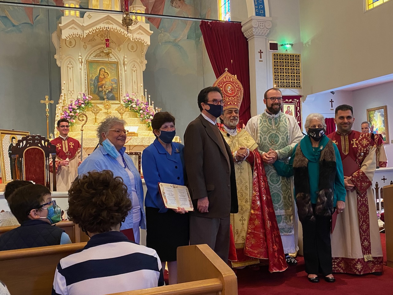 Primate Presides Over Parishioner Recognitions and New Icon ...